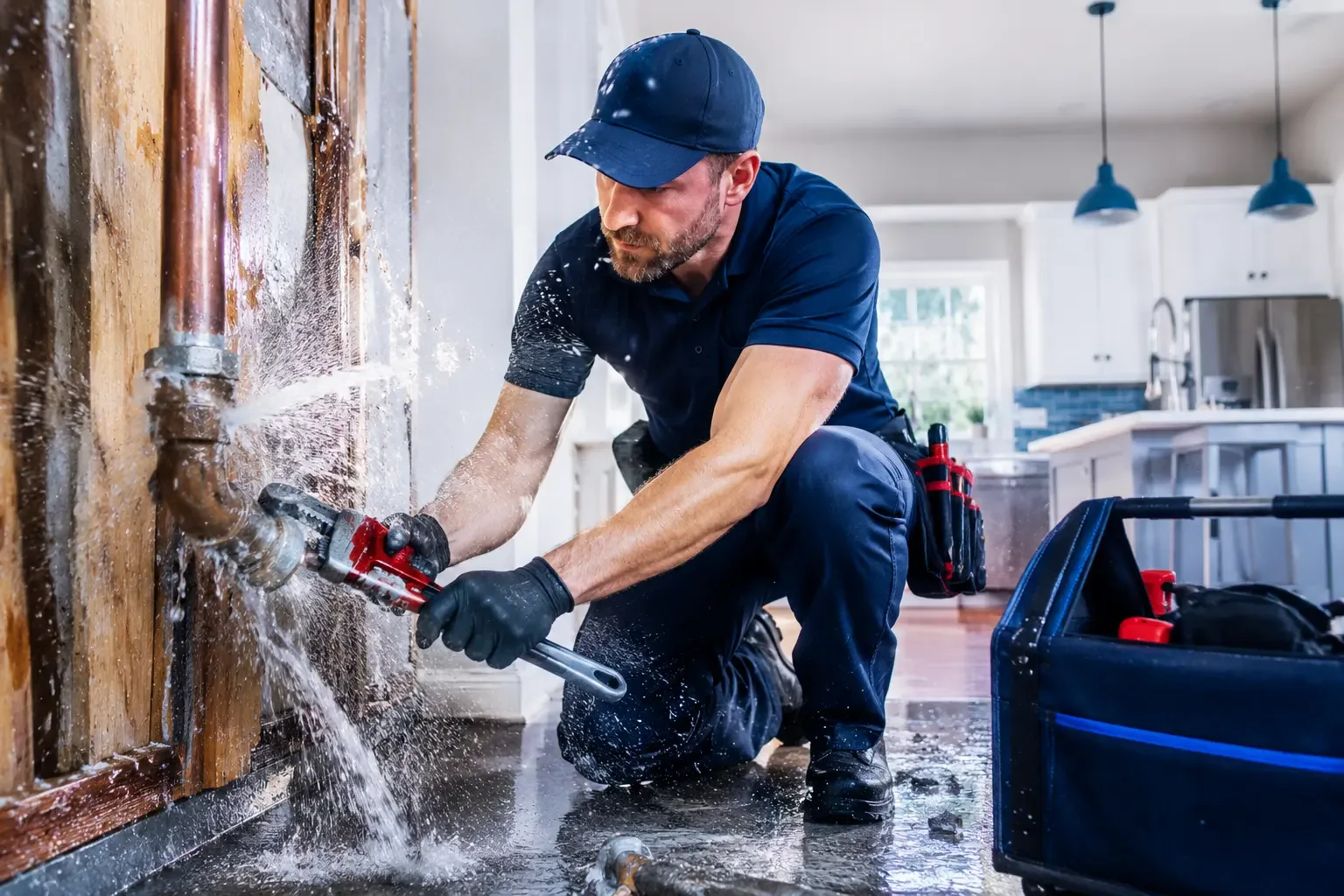 Local emergency pipe repair professionals in Greensburg, KS